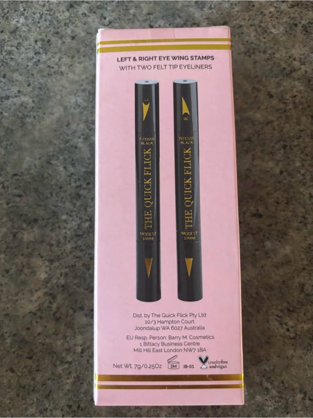 Quick Flick Eyeliner Black 10mm New